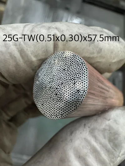 스테인리스 니들 파이프 절단