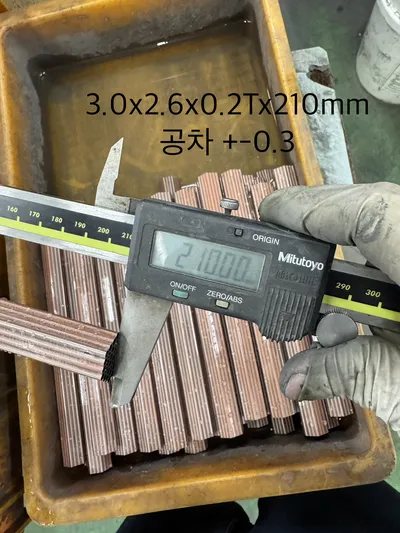 sus tube(pipe) 절단