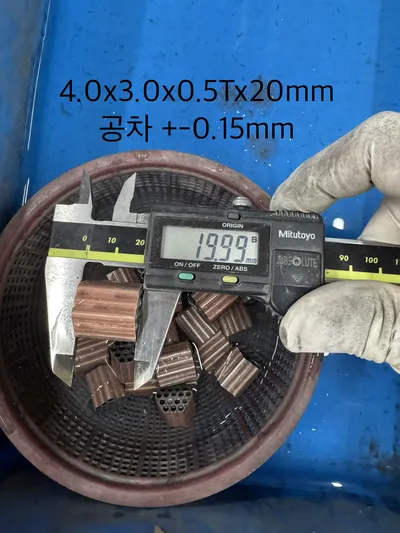 sus tube(pipe) 절단